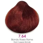 TMT Milano Art Collection Crema Colorante Luminacolor 7.64 Rubio Medio Rojo Cobre 100ml - 1